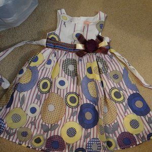 ROSE KELLY Girls Sleeveless Dress Size 3
